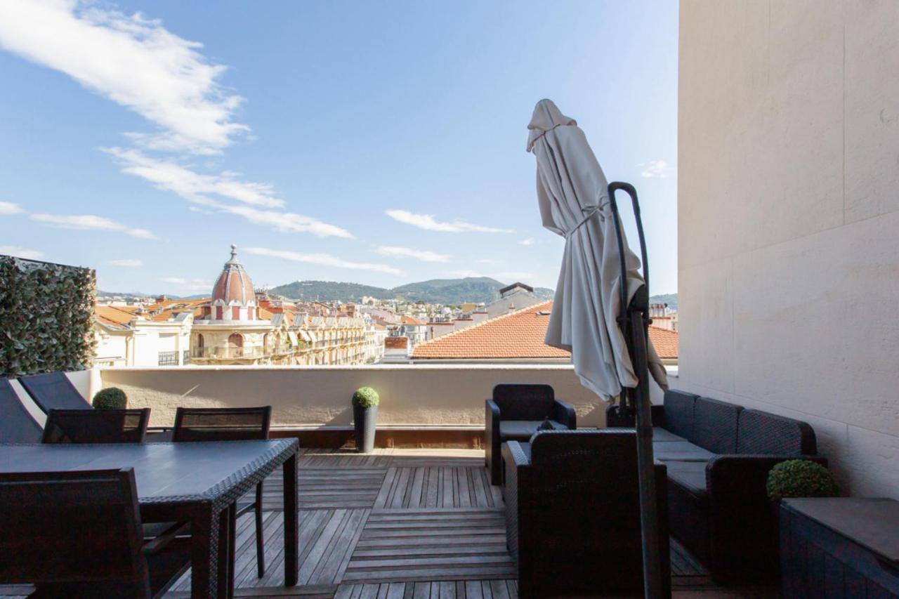 Bright Flat With An Exceptional Terrace At The Heart Of Nice - Welkeys Bagian luar foto